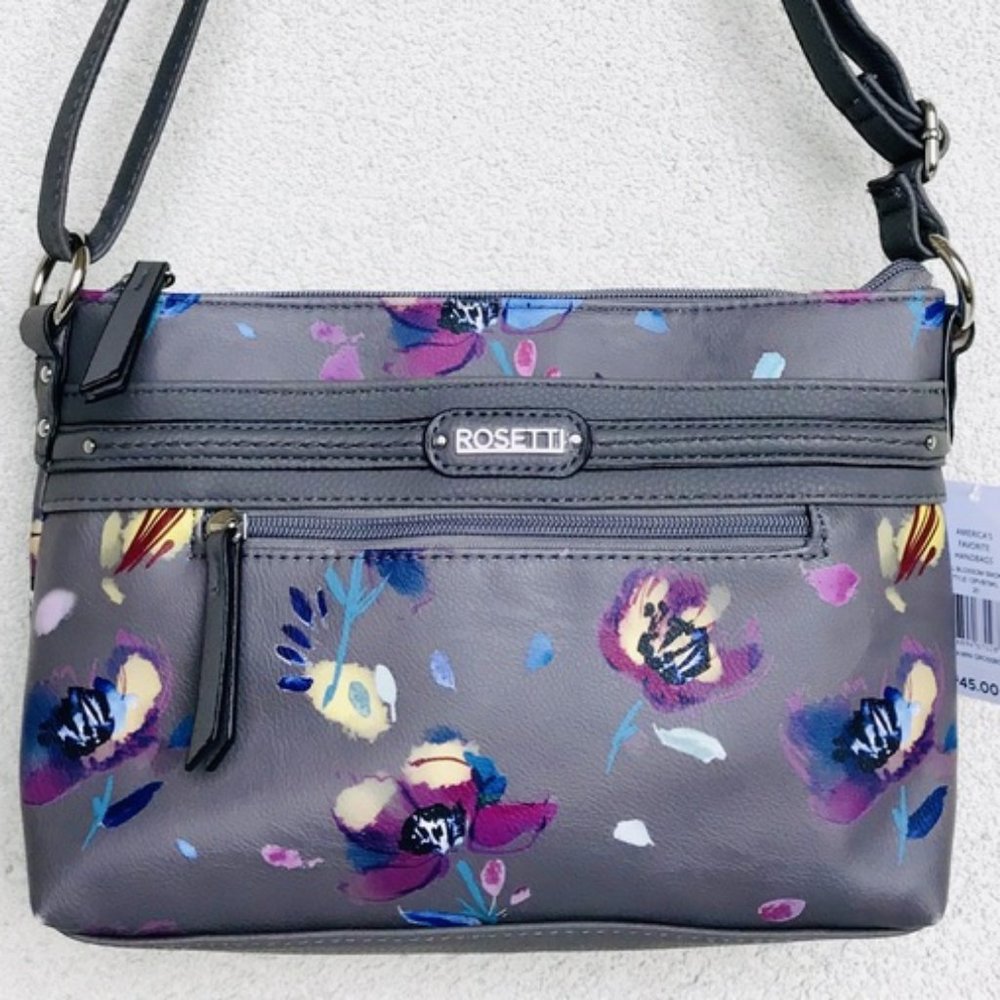 Rosetti Tanya Crossbody Handbag Blossom Smoke - Picture 2 of 11